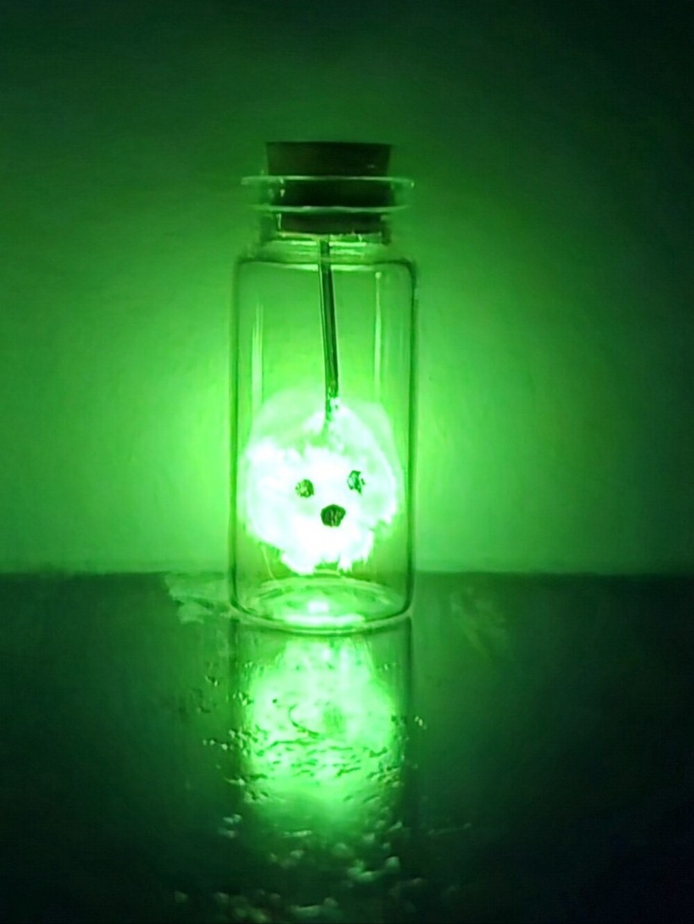 GLOW IN THE DARK Ghost In A Jar